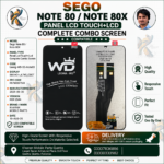 Sego Note 80 / Note 80X LCD Panel Touch + LCD Complete Combo Screen Replacement | Premium Quality Display