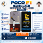 POCO F1 LCD Panel Touch + LCD Complete Combo Screen Replacement | Premium Quality Display | Kharan Mobile Parts