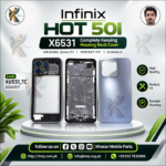 Infinix X6531 Hot 50i Complete Kessing Housing Back Cover Replacement | Compatible Housing | Kharan Mobile Parts