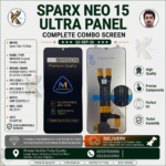 Sparx Neo 15 Ultra LCD Panel Touch + LCD Complete Combo Screen Replacement | Premium Quality Display | Kharan Mobile Parts